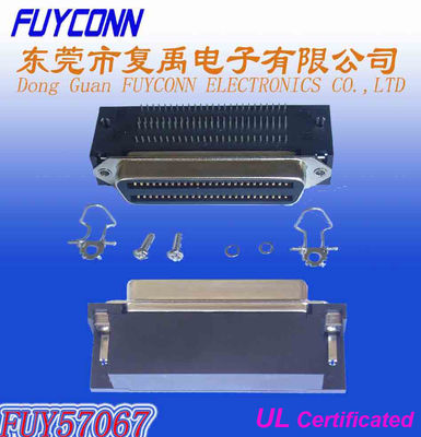 PWB centronics del connettore 957 100 Pin Right Angle che monta il passo femminile del connettore 2.16mm del recipiente