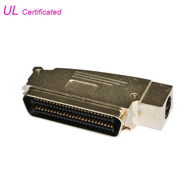 Amphenol 957 100 connettore maschio di Pin Plug IDC con la copertura laterale dello zinco dell'entrata del cavo
