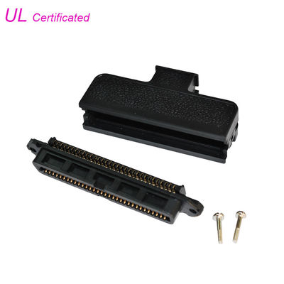 Un AMP 32 di 180 di grado TYCO di plastica della copertura accoppia 64 il tipo femminile del recipiente di Pin Connector IDC