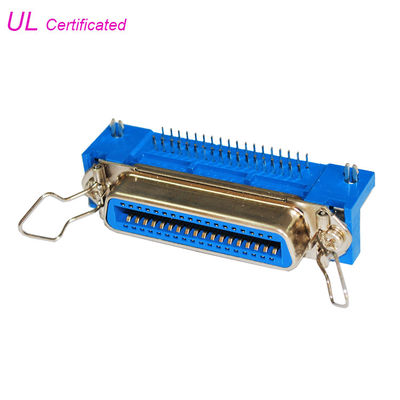 Angolo retto 36 Pin Female Champ Connector di Centronic 2.16mm neri o blu