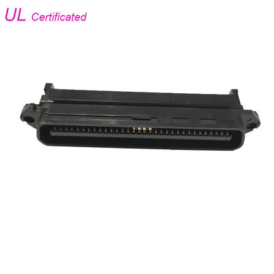 Connettore del campione di Centronic del maschio di RJ21 64 Pin Plug IDC con la clip del cavo