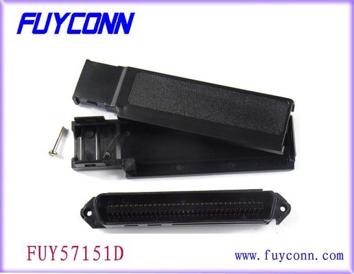 Connettore maschio del campione di Pin Centronic IDC del nero 64 con il materiale di isolante di PPO