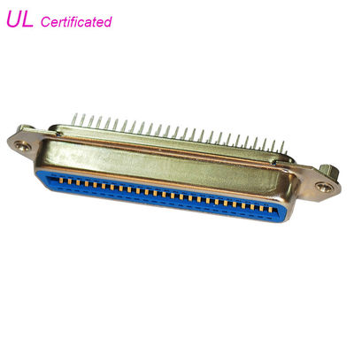 Connettore verticale del campione di angolo diritto del connettore centronics di Pin della femmina 36