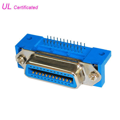 Connettore di Pin femminile di Centronics 36 del PWB del recipiente con bronzo fosforoso