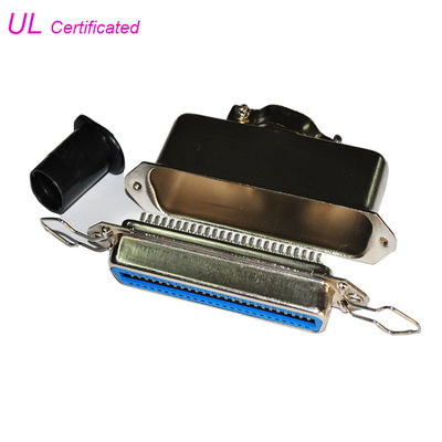 36 connettore femminile dell'uscita della lega per saldatura 180°Cable di Pin DDK Centronic con la copertura del metallo