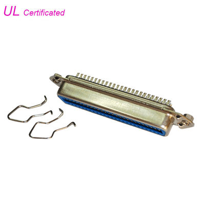 la linea centrale 14 di 0.085in 24 36 50 Pin Centronic Solder Female Connectors ha certificato l'UL