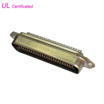 Passo maschio del connettore a nastro di Centronic del campione di Pin DDK della lega per saldatura 50 2.16mm