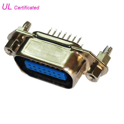 Connettore 24pin 36pin 50pin del PWB di Centronic 14 Pin Straight Angle Male con il dado della testa esagonale