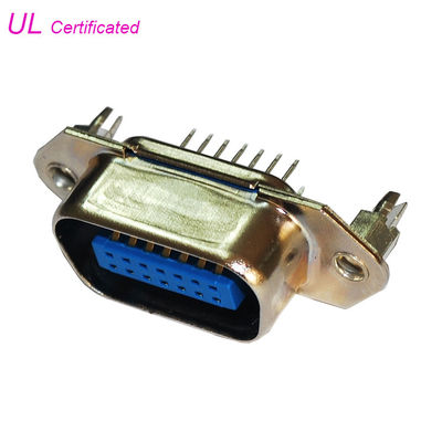 la IMMERSIONE del connettore del PWB di 14 Pin Straight Angle Male scrive il connettore a macchina 50pin 36pin 24pin di Centronic