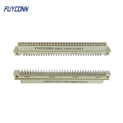 Il connettore femminile 2 di BACCANO 41612 rema il connettore di carta di 64 Pin Right Angle Euro