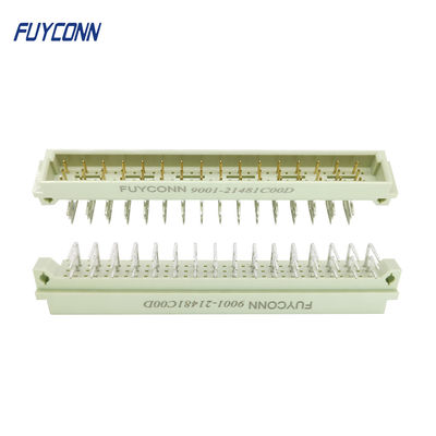 Passo 48 Pin Euro Connector del maschio 5.08mm del PWB del connettore di BACCANO 41612