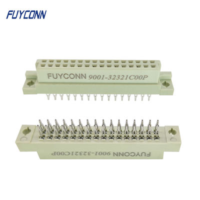 Connettore femminile di Eurocard dell'incavo di Pin 41612 della stampa del connettore 2*16pin 32pin di Solderless DIN41612