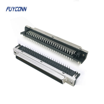 Connettore ad angolo retto del PWB 20pin 36pin 68pin 100pin SCSI del fermaglio di SCSI