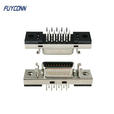 connettore di 20pin SCSI connettore femminile del supporto diritto del PWB da 180 gradi servo