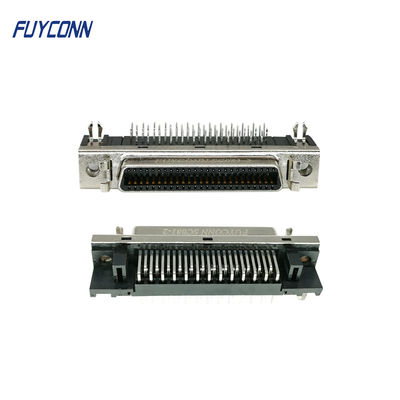 connettore ad angolo retto del PWB SCSI di 1.27mm, 50 Pin Female Servo Connector