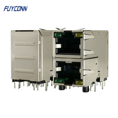 2x1 2 fermaglio di Pin RJ45 della luce 16 dei porti LED per la rete