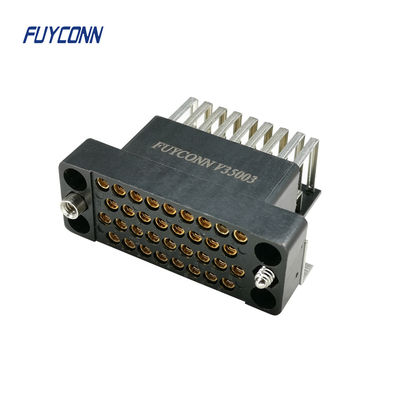 V.35 connettore ad angolo retto del PWB del fermaglio 34pin per il router con la serratura del bordo