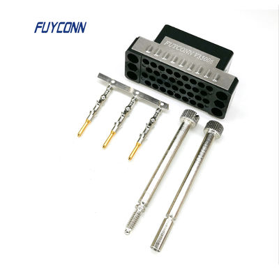 Connettore maschio dell'alloggio della piegatura V.35 con metallo Shell per Etherlink