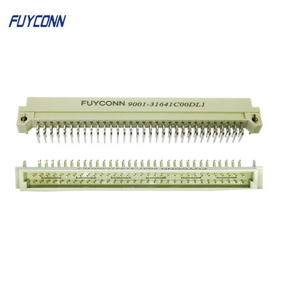 2 il PWB ad angolo retto del connettore di BACCANO 41612 di file 2x32P 64PIN tappa il connettore maschio di Eurocard