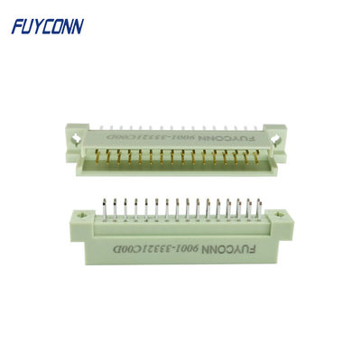 2 connettore verticale del PWB Eurocard DIN41612 del connettore del PWB di file 2*16P 32 Pin Male
