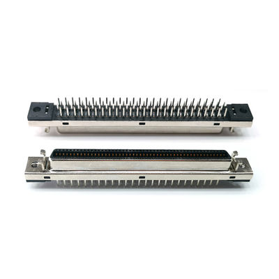 Il CN diritto del connettore del PWB SCSI scrive a 100pin 1.27mm il connettore a macchina femminile di MDR