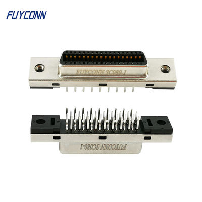 tipo femminile del PWB 36 del connettore di 1.27mm del connettore verticale di Pin MDR SCSI