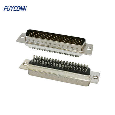 connettore ad alta densità di 78pin D-SUB, SOTTOMARINO 78 Pin Male Solder Connector di D
