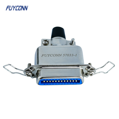 57-60240 connettore della tazza DDK della lega per saldatura di Pin Top Cable Entry Female del connettore 24 con il cappuccio del metallo