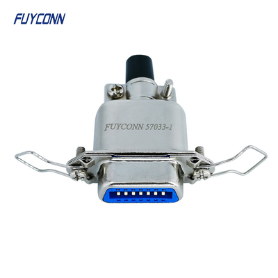 57-60140 tazza femminile superiore 14 centronics Pin Connector della lega per saldatura dell'entrata DDK del cavo del connettore