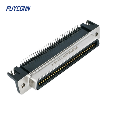 PWB ad angolo retto DDK femminile Amphenol 64 centronics Pin Connector