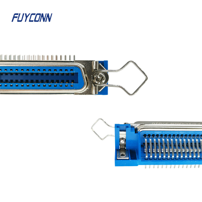 Passo centronics ad angolo retto del PWB 36 Pin Connector 2.16mm con la serratura della cauzione