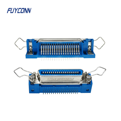 Connettori centronics ad angolo retto del PWB 50 36 24 14 Pin Female DDK
