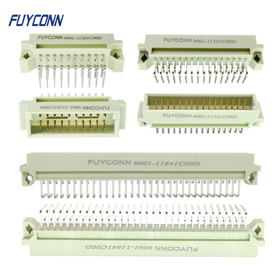 maschio del connettore di 3rows DIN41612 90 connettore R/A dell'euro 41612 del PWB di grado